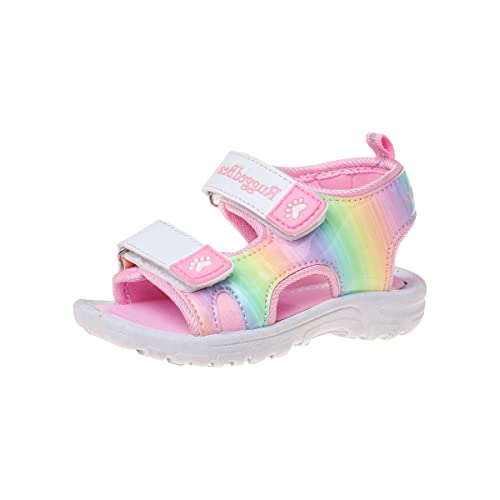 Image of Rugged Bear Girls Sport Active Summer Open Toe Sandals (Toddler)