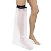 FASTROHY 1PC 48cm Waterproof Half Leg Shower Cast Covers, Bandage Protector Shower Bath Cover Reusable for Adult Ankle Foot Wound