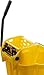 Carlisle FoodService Products Omnifit Mop Bucket with Wringer for Floor Cleaning, Restaurants, Office, And Janitorial Use, Polypropylene, 35 Quarts, Yellow