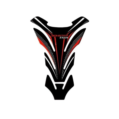 Autocollant moto réservoir Monster 821 protection anti-rayures essence