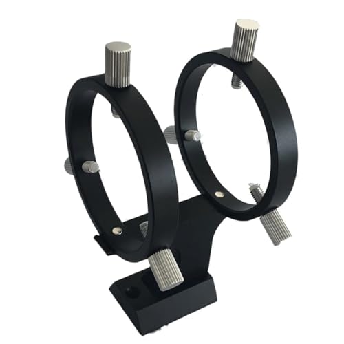 Soporte buscador de telescopio en aluminio de 50mm con ajuste de 6 tornillos Tipo 2