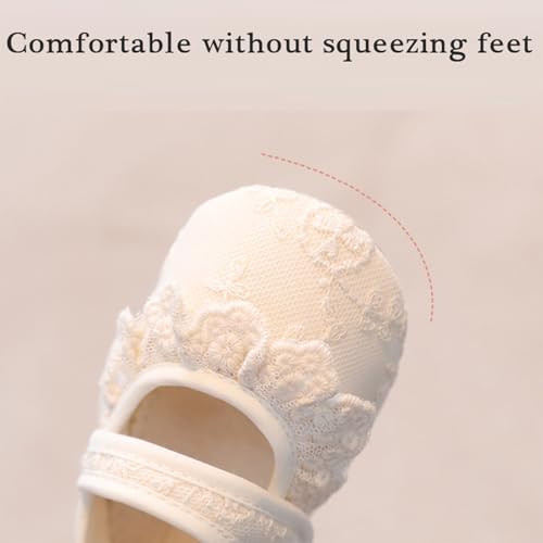 Nonslip Dot Grip Flexible Front Design Breathable Cotton Flower Toddler for Safe Walking On Hard Floors4