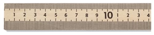 School Smart 081901 Wooden Meter Stick with Plain Ends,Natural
