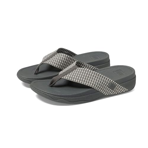 Image of FitFlop Women's Surfa Multi-Tone Webbing Toe-Post Sandals