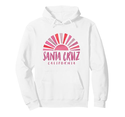 Amanecer en Santa Cruz California - Santa Cruz CA Sudadera con Capucha