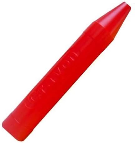 Single Red Jumbo Plastic Crayon Piggy Bank (20") - 1/pack