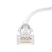 InstallerParts Ethernet Cable CAT5E Cable UTP Booted 40 FT - White - Professional Series - 1Gigabit/Sec Network/Internet Cable, 350MHZ
