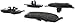 StopTech 309.06420 Sport Brake Pads with Shims and Hardware