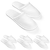 LYARCHTE 4 Pairs Disposable Slippers For Guests...