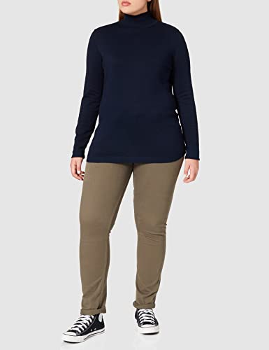 Minus Lana Roll Knit Pullover Donna, Nero (542