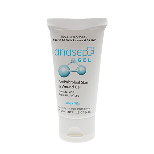 Anasept-Antimicrobial Skin and Wound Gel, 1.5 oz Tube