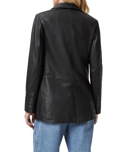 Women's Deri Leather Blazer3