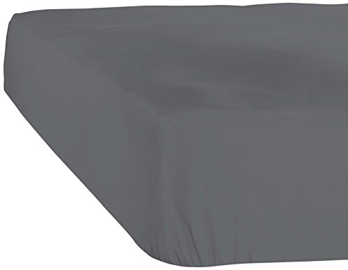 De Witte Lietaer Case sábana Bajera Jersey, algodón, Papprill Gris, 180 x 200 x 40 cm Cover