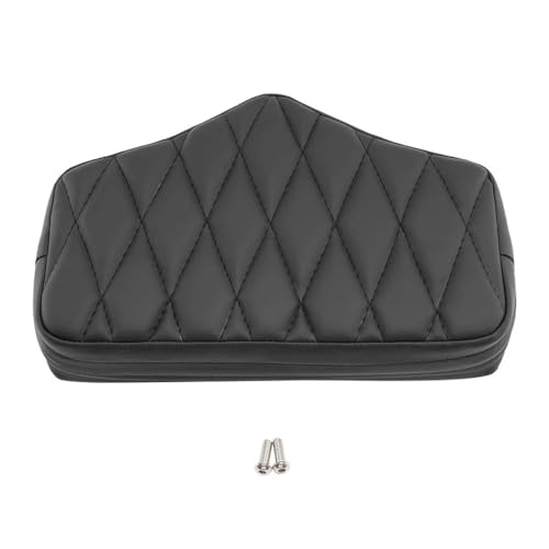 Coussin dossier moto noir pour Bobber et Chopper améliorant le confort