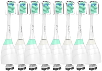 Senyum Replacement Toothbrush Heads Screw-on, Compatible with All E-Series Philips Sonicare Electric Toothbrushes, 8 Pack