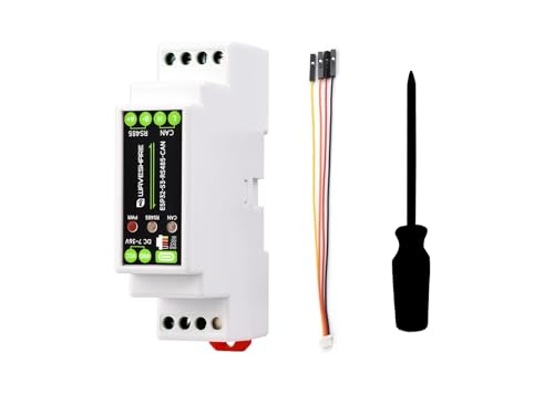 Industrial ESP32-S3 Control Board With RS485 And CAN Communication Interfaces, Supports Wi-Fi/Bluetooth/RS485/CAN and other Interfaces,Built-in ower Isolation and Optocoupler Isolation Circuits