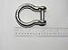 US Stainless Stainless Steel 316 Bow Shackle with Hex Sink Pin Marine Grade (5/8