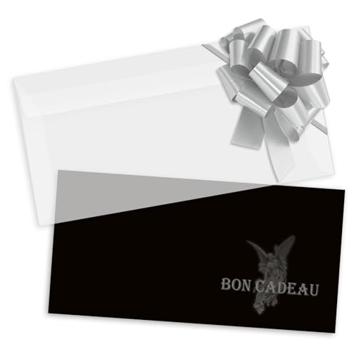 Prestations de jardinier de cimetière facilitées : 50 bons cadeaux imprimés avec enveloppes POS BON