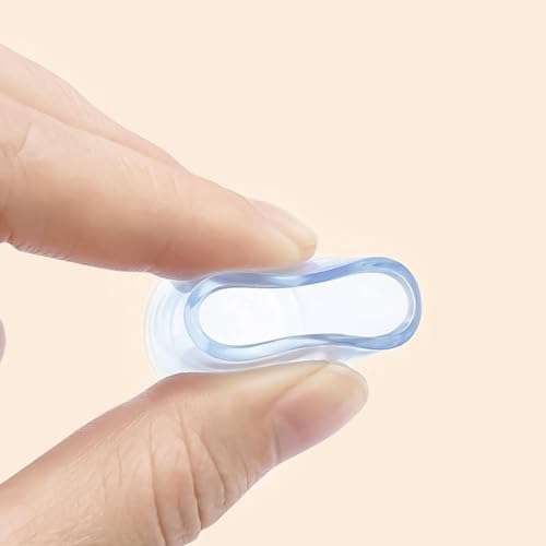 Almohadillas de silicona para patas de silla, protectores cuadrados de mesa y silla, anticolisión, antideslizantes, resistentes al desgaste, reducen el ruido, 50 x 50 mm, perfecto para muebles del