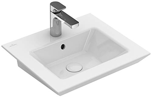 Villeroy & Boch LEGATO Handwaschbecken 500 x 440 mm mit Überlauf weiß