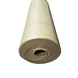 Armierungsgewebe 1mx50m - Maschenweite 4x4mm - 50m² - Glasfasergewebe - Gewebe - Putzgewebe - Putz - VWS- und WDVS System (210 g/m²)