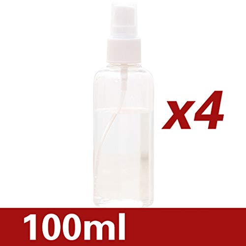 Preisvergleich Produktbild TALENT 4 oder 6 transparente Pumpzerstäuber-Sprühflaschen,Parfü... können mit Linienzerstäuberflaschen (30 ml und 50 ml) gefüllt Werden