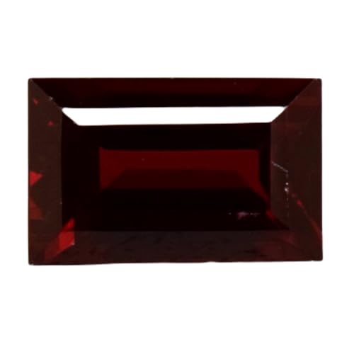 Grenat naturel émeraude 11.45mm pour création de bijoux facettés DIY