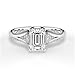 2 CT Solitaire Moissanite Engagement Rings for Women Handmade Wedding Bridal Rings Silver 10k 14k 18k Solid Gold Anniversary Promise Ring (𝘞𝘩𝘪𝘵𝘦, 𝘌𝘮𝘦𝘳𝘢𝘭𝘥 ~ 2 𝘊𝘛 | 8.6 𝘔𝘔)