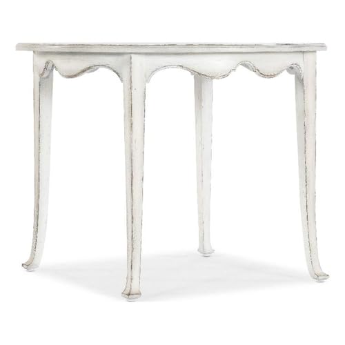Charleston Wood Breakfast Table in Magnolia White by Hooker Furnishings