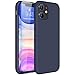 Miracase Liquid Silicone Case Compatible with iPhone 11 6.1 inch(2019), Gel Rubber Full Body Protection Shockproof Cover Case Drop Protection Case (Navy Blue) ...