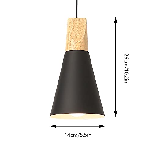 Lámpara de techo E27 estilo industrial para isla de cocina y comedor 5