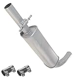 Exhaust Muffler Pipe Fits 1999-2003 Volkswagen Jetta 1.8L 2.0L