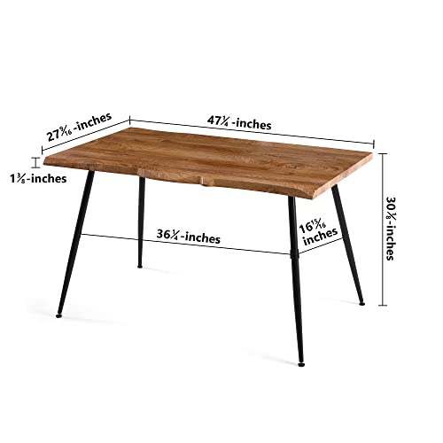 Modern Nordic-inspired Dining Table for 4 People