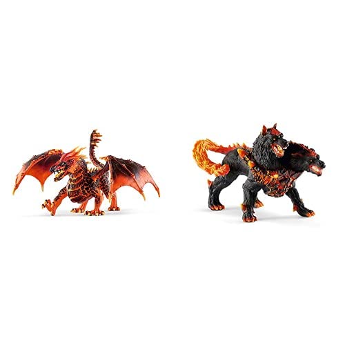 Schleich Eldrador Creatures Lava Dragon Toy Action Figurine for Kids Ages 7-12 & Eldrador Creatures
