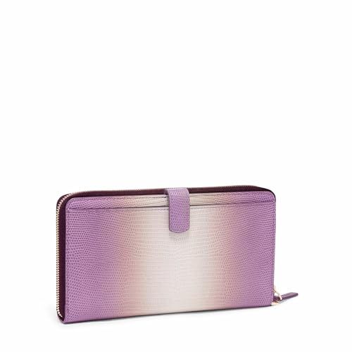 Image of TUMI - Belden Travel Wallet - Women's Premium Leather Passport Travel Organizer with Wristlet