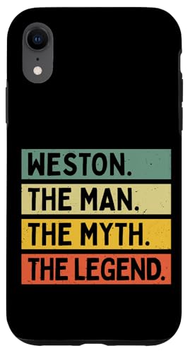 Weston The Man The Myth The Legend �ʔ������� �X�}�z�P�[�X iPhone XR �p