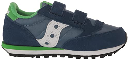 Saucony Baby Jazz Hook & Loops Sneaker, Blue/Green, 7 Us Unisex Little Kid #TOP5