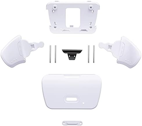 eXtremeRate Turn RISE to RISE4 Kit Redesigned Solid Black K1 K2 K3 K4 Back Buttons Housing & Remap PCB Board for PS5 Controller RISE & RISE4 Remap kit - Controller & Other Accessories NOT Included