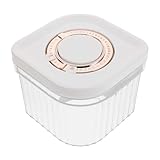 FUNNETOYU 密閉蓋付きスクエア粉ミルク容器 800ml 大容量湿気防止設計 ポータブル調合容器 ベビー授乳 旅行用保存ケース