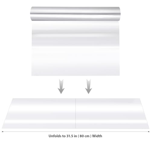 Cellophan Rolle transparent 80 cm x 30 m für Geschenke und Blumen