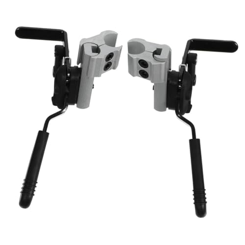 HOMOCONO 車椅子ブレーキ交換用サイドマウントホイールロック アルミ合金製軽量耐久性 車椅子用ハンドブレーキ 介護用用車椅子に適合 簡単操作 の制動力 2個セット