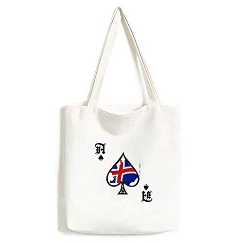 Sac à main motif Islande abstrait chic, votre allié de voyage lavable