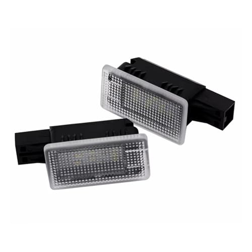 Luces LED para Placa Matrícula de Coche Volvo XC90 y S80 Plafon Iluminacion Trasera Blanca