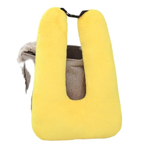 Hrzisda 車用多機能トラベルピロー、U字型枕、ふわふわ、衝突防止、車用寝袋、快適、肌に優しく柔らかい (46*72*15cm,H)