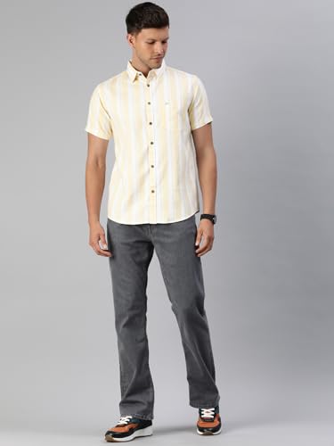 Image of Majestic Man Men's Cotton Slim Fit Shirt