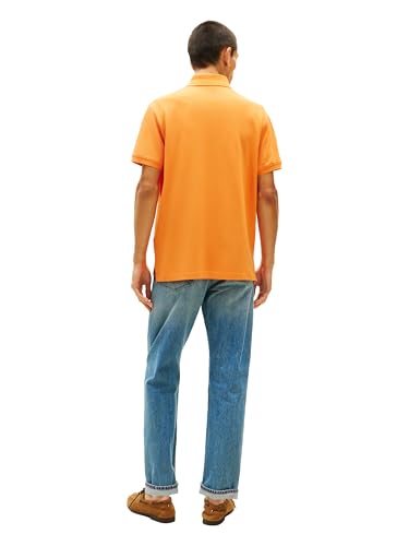 Image of Tommy Hilfiger Men's Short Sleeve Polo Shirts in Classic Fit with Stretch and Organic Pique Cotton