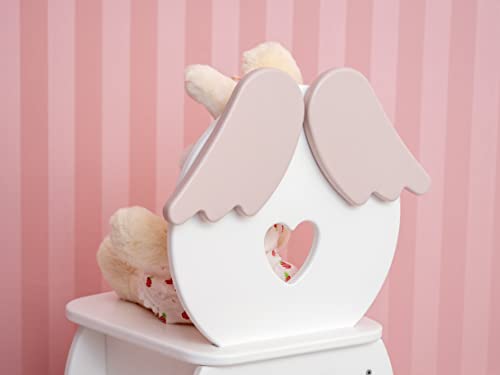 Woodandhearts Angel Chair Kids Chair, Wooden Chair For Girl, Toddler Chair, Fairytale Furniture #TOP6