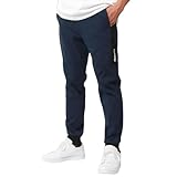 [コンバース] ジョガーパンツ メンズ 吸汗速乾 イージーパンツ ジャージ ズボン ネイビー 4L
