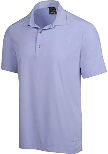 Greg Norman X-lite 50 Solid Polo, Lunar Lilac, Large