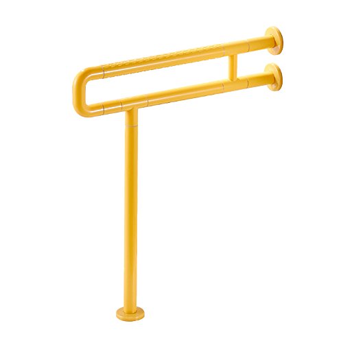 Preisvergleich Produktbild Handrail Badezimmer-Handläufe U-Förmiger Toilettengriff Anti-Rutsch-Zugänglichkeits-Sicherhe... Behinderter Ältere Stützstange 60cm70cm (Farbe : Gelb, Größe : 70*70cm)